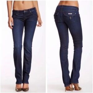 NWT Y2K Hudson Jeans Low Rise Straight Leg